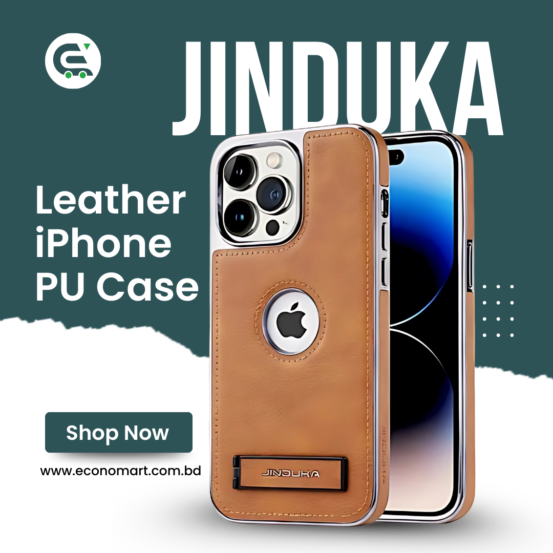Jinduka Leather iPhone PU Case Price in Bangladesh
